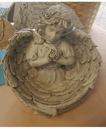 GARDEN ANGELS OUTDOOR CONCRETE ANGELS