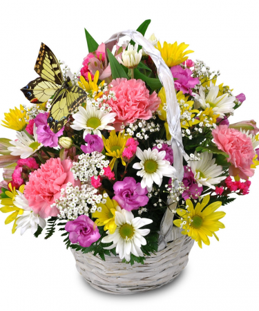 Garden Basket fresh flowers