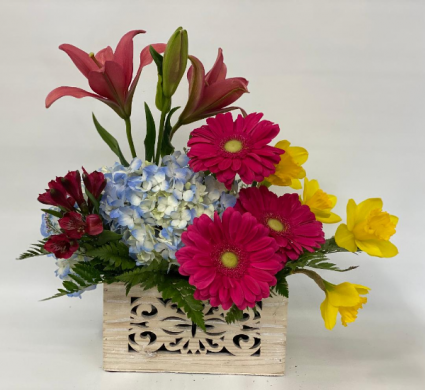 Garden Blooms Boxed flowers