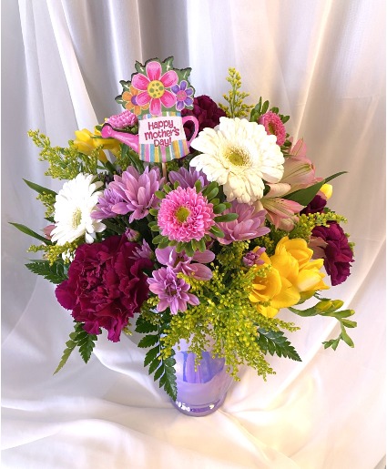 Garden Blooms Vase arrangement 