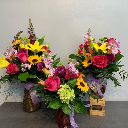 Garden Collection Colorful Garden Arrangement