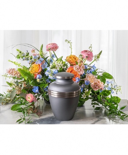 Garden Embrace Urn Florals 