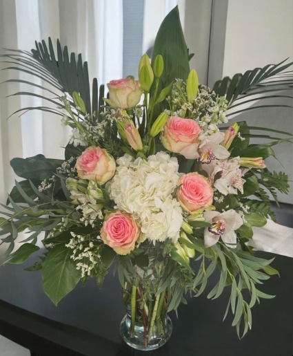 Garden Escape Vase arrangement 