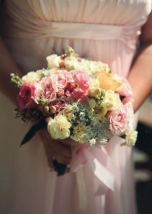 Garden Fresh Bouquet Wedding Flowers