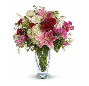 Garden Grace Bouquet  Vase 