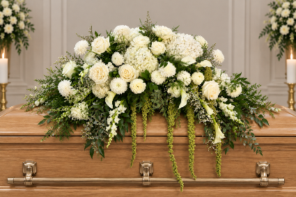 Garden Grace  Casket Spray