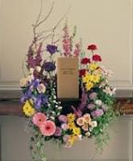 Garden Memorial Wreath 
