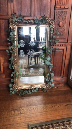 Garden Mirror  Seating Chart