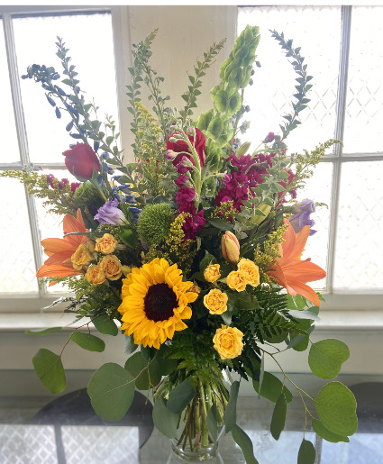 Autum garden Vase arrangement