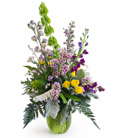 Garden of Grace  Vase Arrangement in Bluffton, OH | Town & Country Flowers  