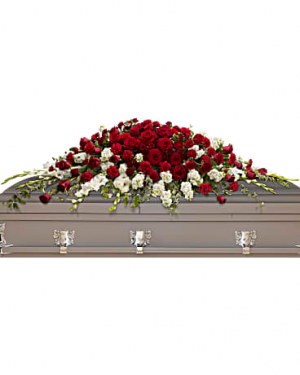 Garden Of Grandeur Casket Spray 