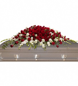 Garden Of Grandeur Casket Spray