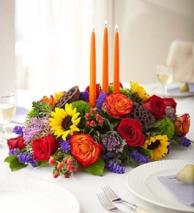 GARDEN OF GRANDEUR CENTERPIECE in Texas City, TX | FROM THE HEART FLORIST