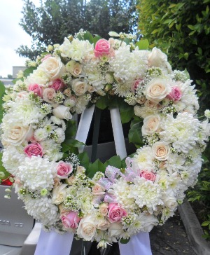 Garden of Heaven Wreath  Funeral Spray