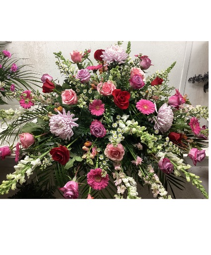 Garden of Love Casket Spray Cut Flowers