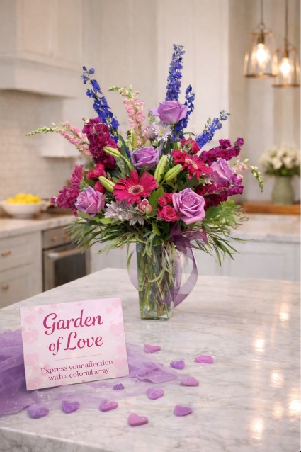 Garden of Love Vase Arrangement 
