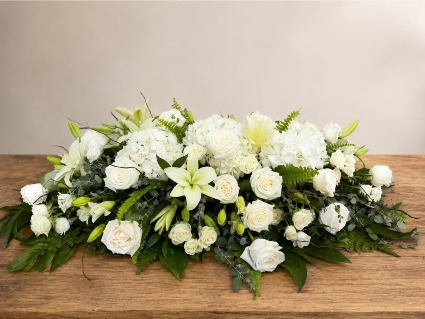Garden of Peace Casket Spray 