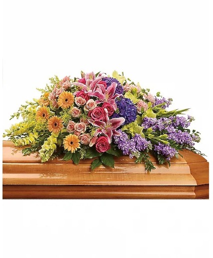 Garden of Sweet Memories Casket Spray 