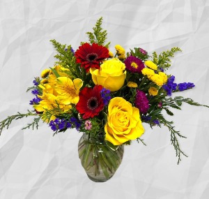 Garden Parade Bouquet Vase Arrangement