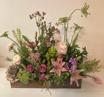 Garden Path centerpiece 