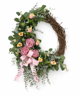 Garden Path Wreath Silk wreath