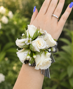 Garden Pearl Corsage