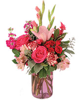 Garden Pink Flower Arrangement
