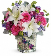 Garden Poetry Vase Arrangement