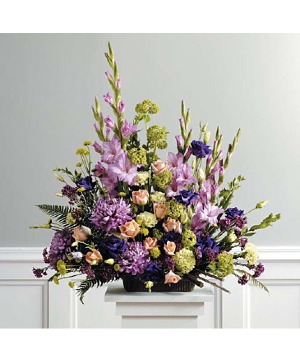 Garden Reflections Tribute Sympathy Arrangement