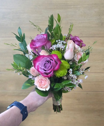 Garden Romance Handheld Bouquet