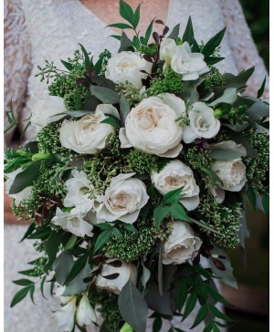 Garden rose bouquet  