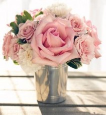 Garden Roses in the Summer 
