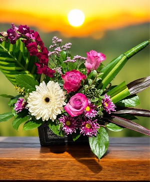 Midnight Magic Vase arrangement