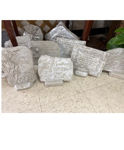 Garden Stones with Stand Availability Varies