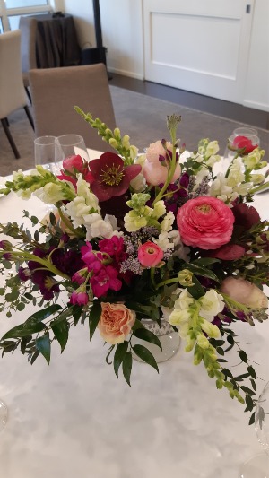Garden Style Centerpiece Arrangement 