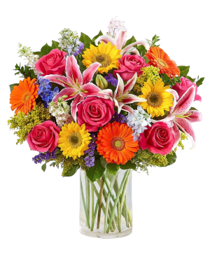 Garden Sunrise Bouquet Flower Arrangement