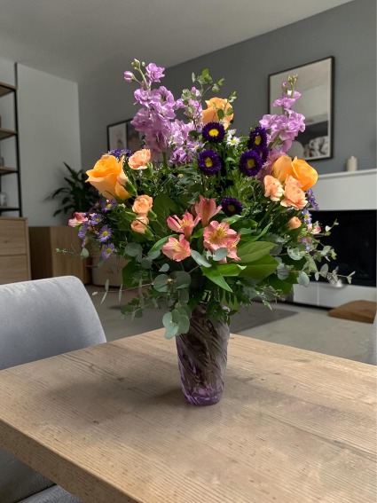 Garden Swirl Vase 