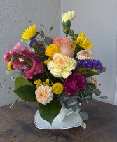 Garden Teacup Colorful Seasonal Mix 