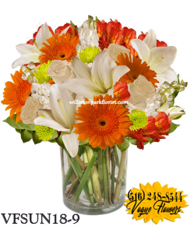 GARDEN FLARE FLORAL ARRANGEMENT