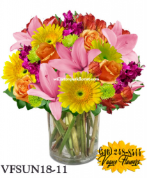 GARDEN PRESENT FLORAL ARRANGEMENT