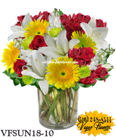 GARDEN SUNSHINE FLORAL ARRANGEMENT