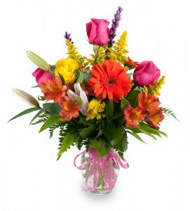 Gardens Delight Large arrangement of fresh cut flowers