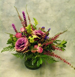 Garden's Gift  Unique Floral Arrangement 