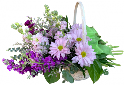 Garden's Harvest Basket Arrangment