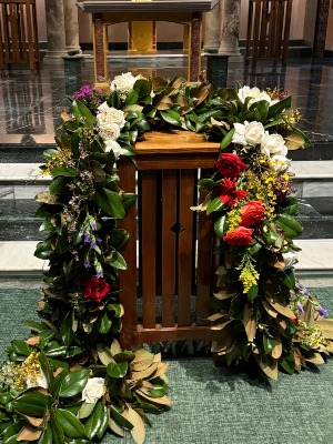 Garland of Life Memorial Arrangement Cremation & Memorial Arrangement
