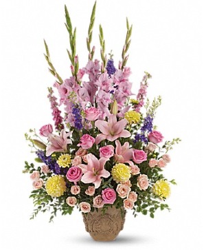 GARLANDS OF GRACE FUNERAL ARRANGEMENT