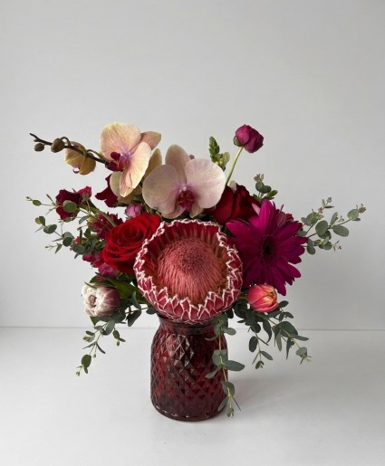 Garnet Grace Vase Arrangement 
