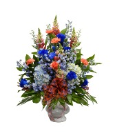 Gator Fan Urn Arrangement