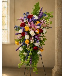 Gathered Garden Standing Spray