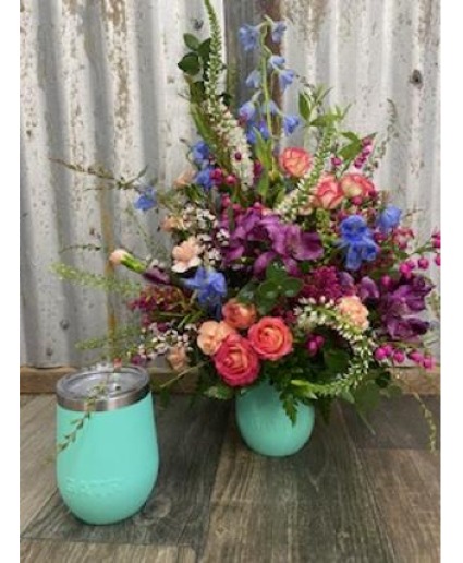 GATR WINE TIME fresh seasonal bouquet